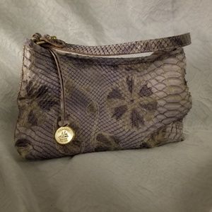 Mini-Chrocodile-Embossed Shoulder Bag